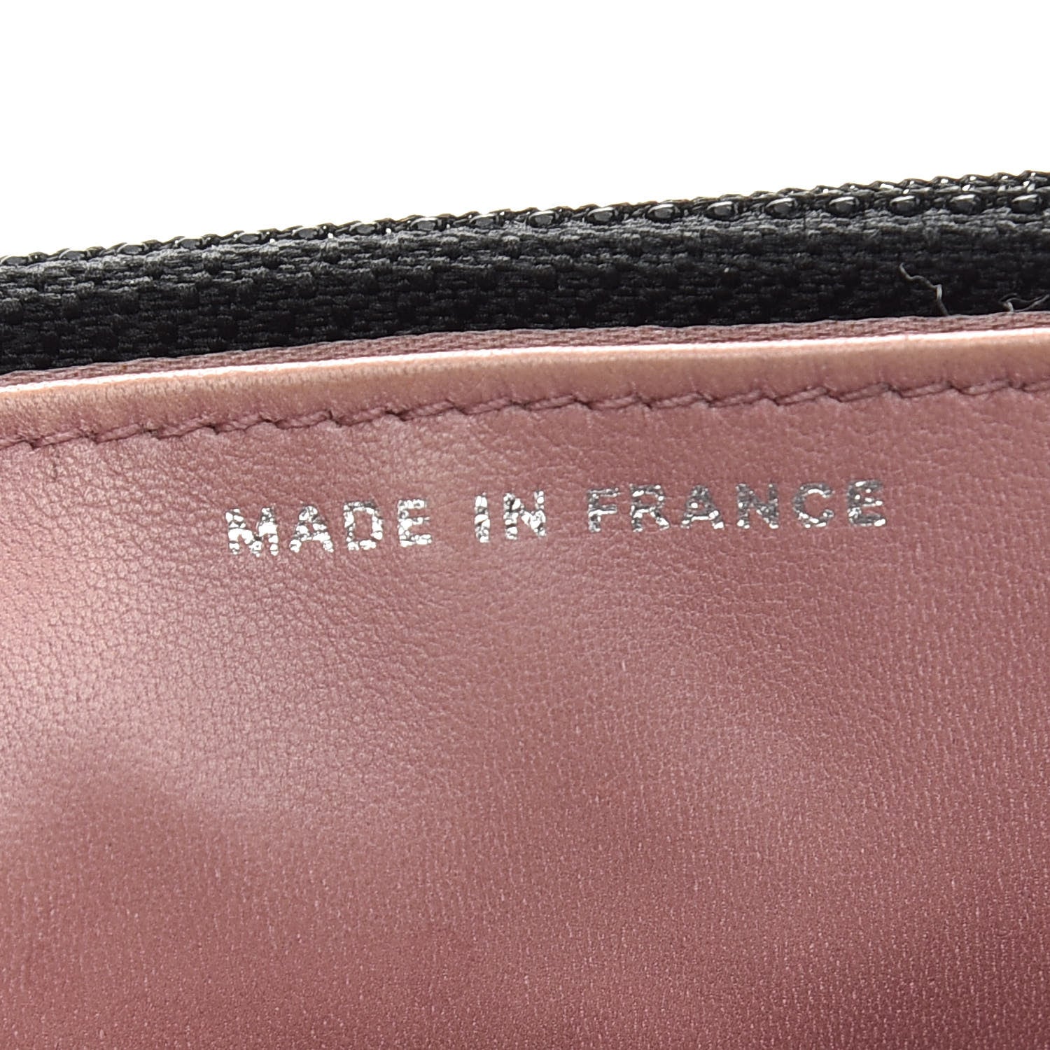 Chanel Lambskin Camellia Embossed Wallet on Chain WOC Black 7 of 11