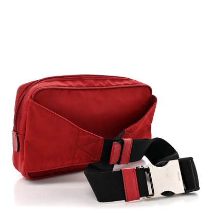 Prada Re-Nylon Saffiano Belt Bag Fuoco Black 3 of 9