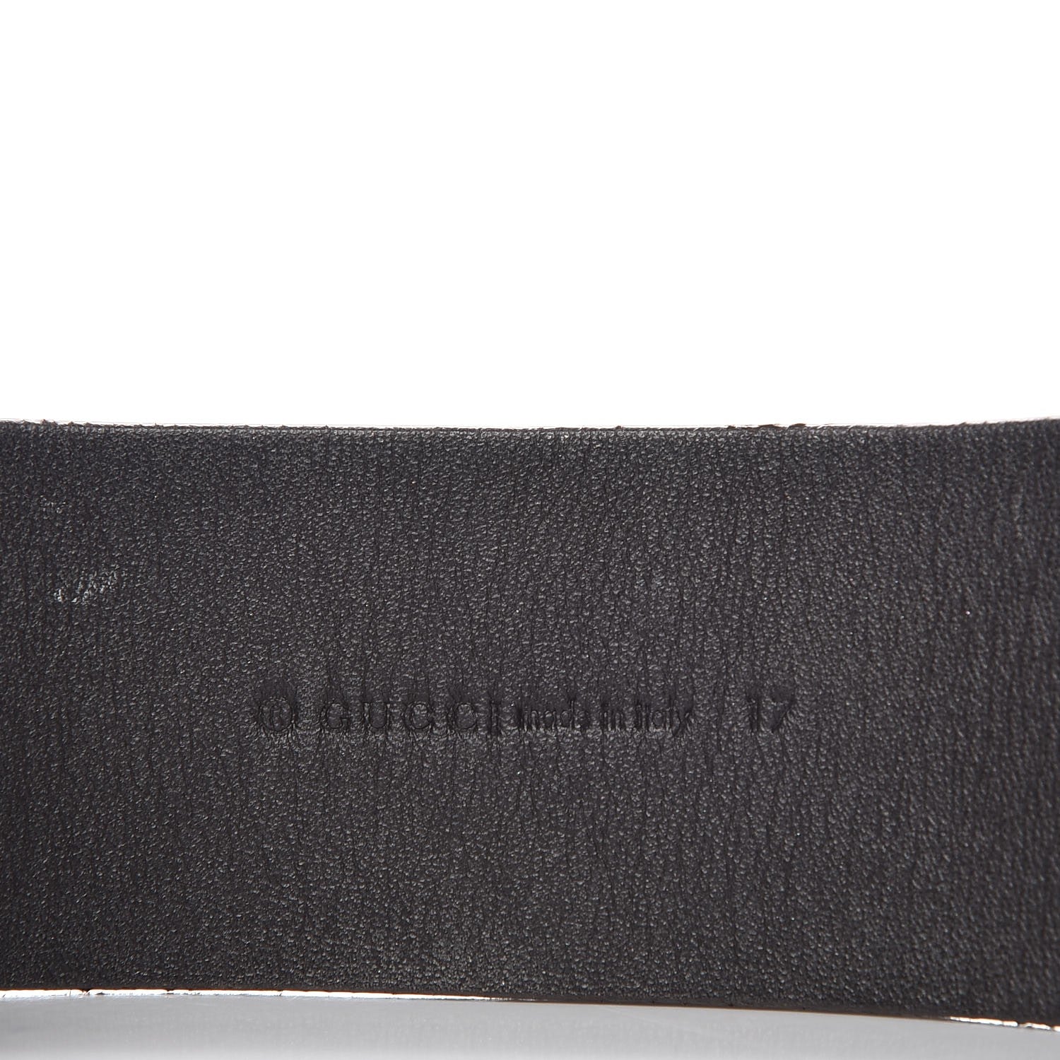 Gucci Calfskin 1975 Bracelet 17 Grey 4 of 5