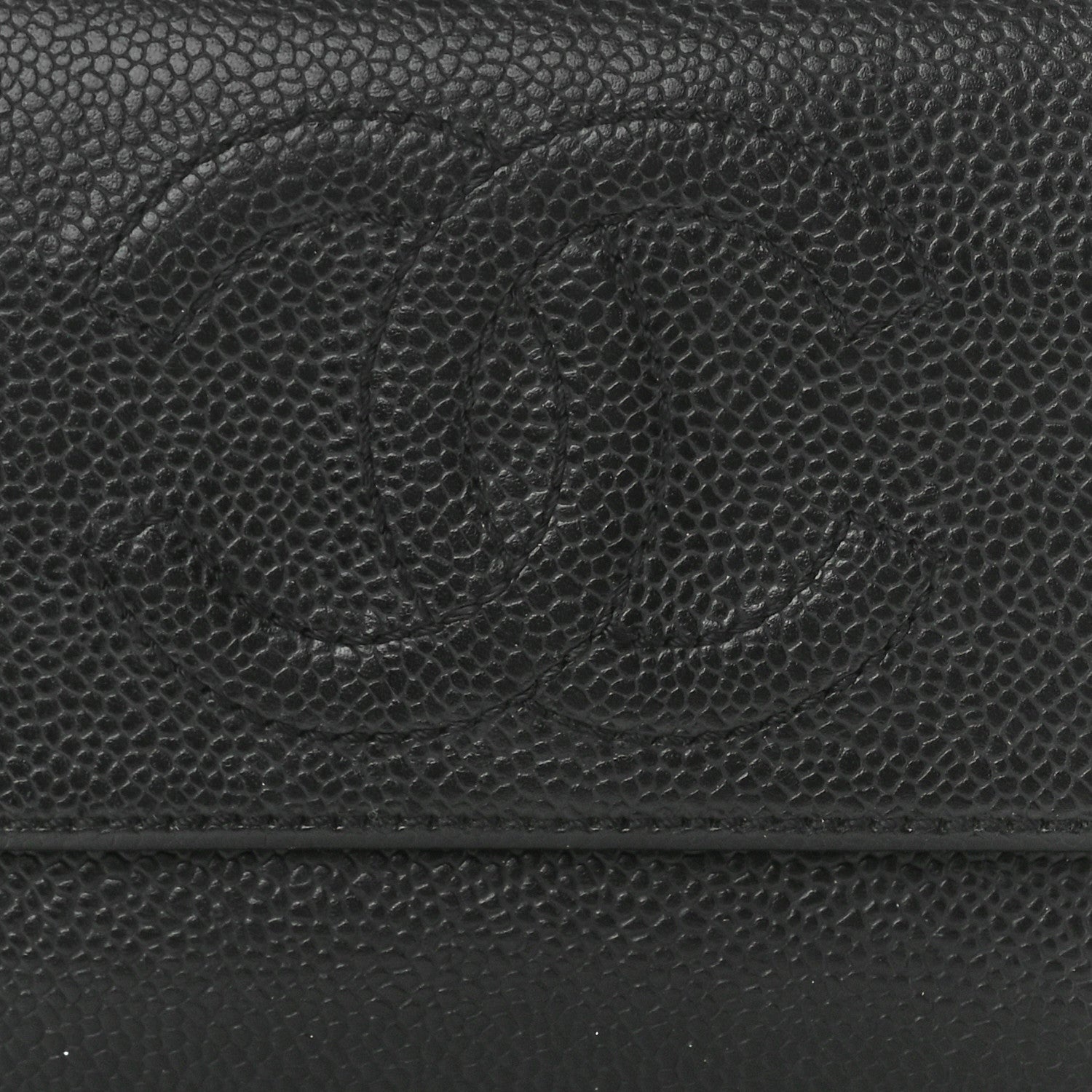 Chanel Caviar Timeless CC Flap Wallet Black 8 of 9