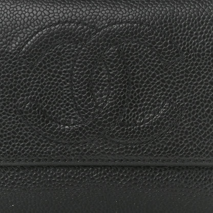 Chanel Caviar Timeless CC Flap Wallet Black 8 of 9