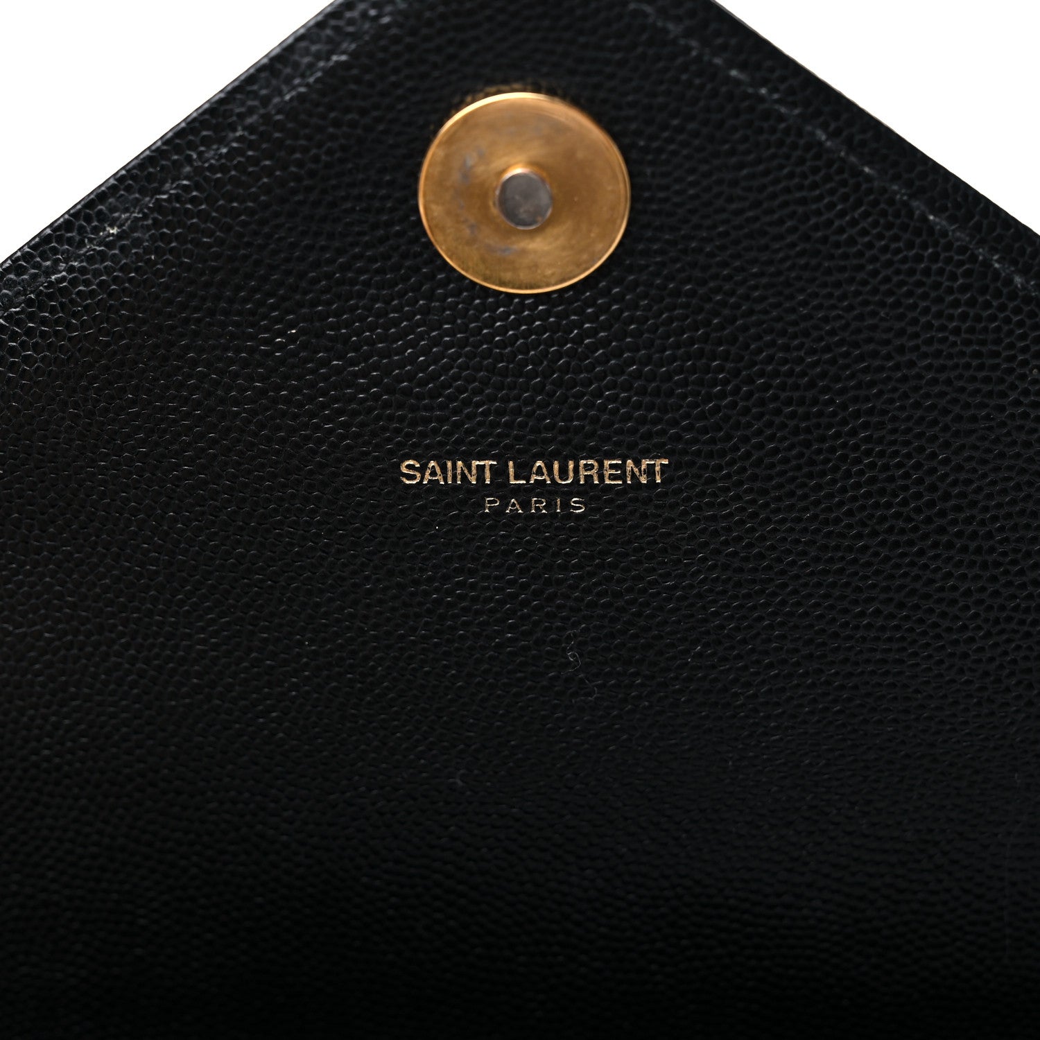 Saint Laurent Grain De Poudre Matelasse Chevron Large Monogram Satchel Black 6 of 21