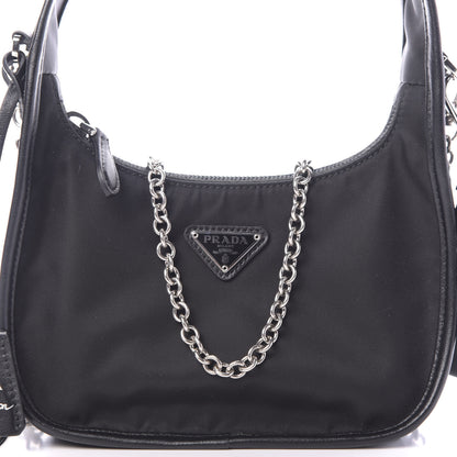 Prada Tessuto Nylon Re-Edition 1995 Bag Black 9 of 11