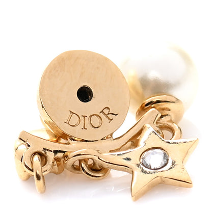 Christian Dior Pearl Crystal Dio(r)evolution Earrings Gold 10 of 13