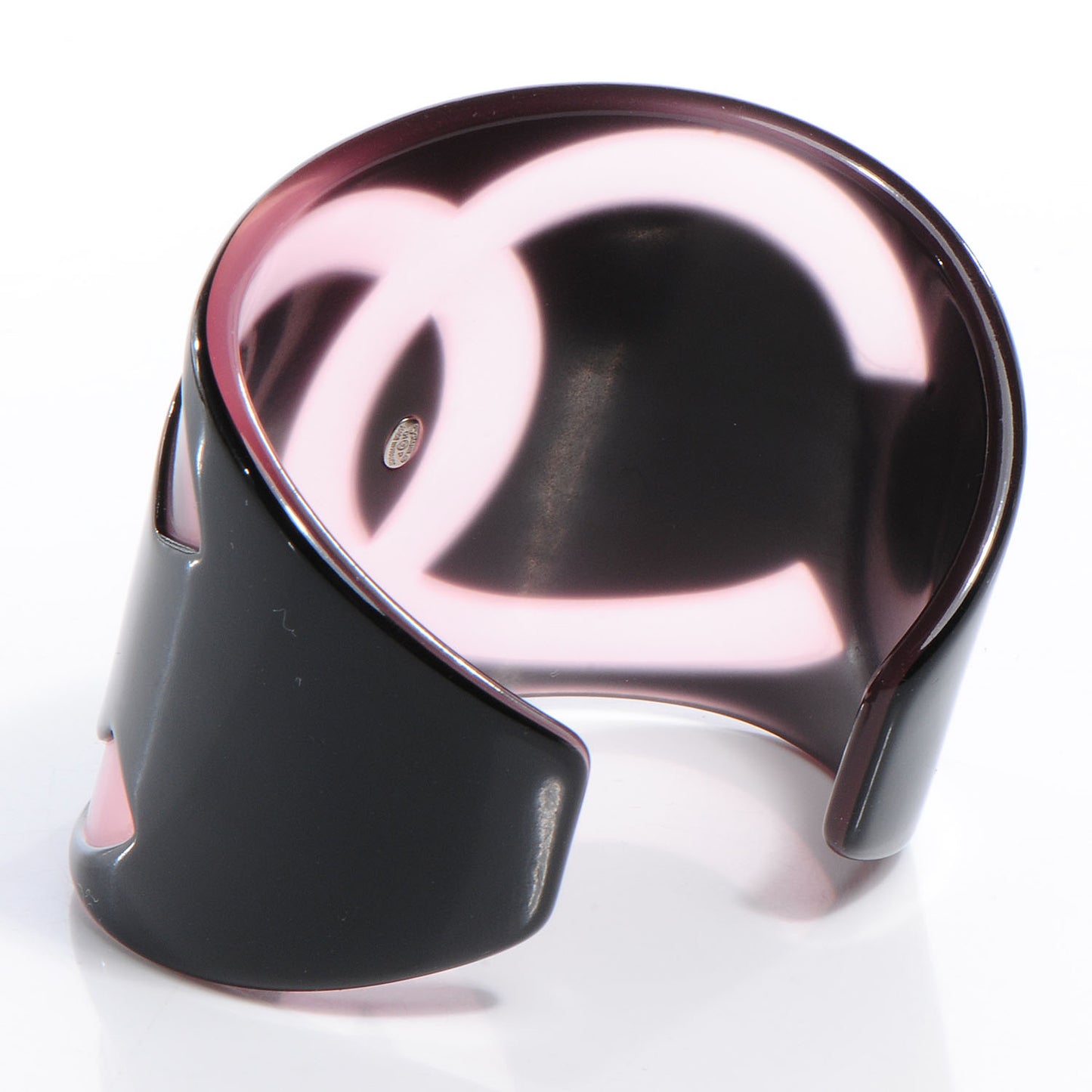 Resin CC Cuff Black Pink
