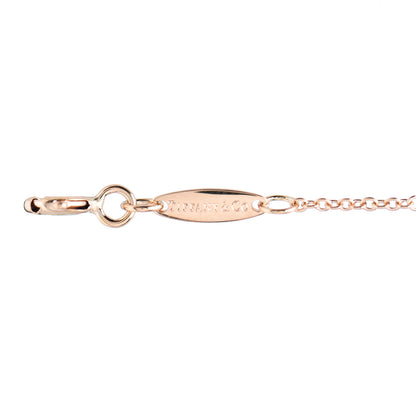 Tiffany 18K Rose Gold Diamond .03ct Elsa Peretti Diamonds by the Yard Bracelet 4 of 5