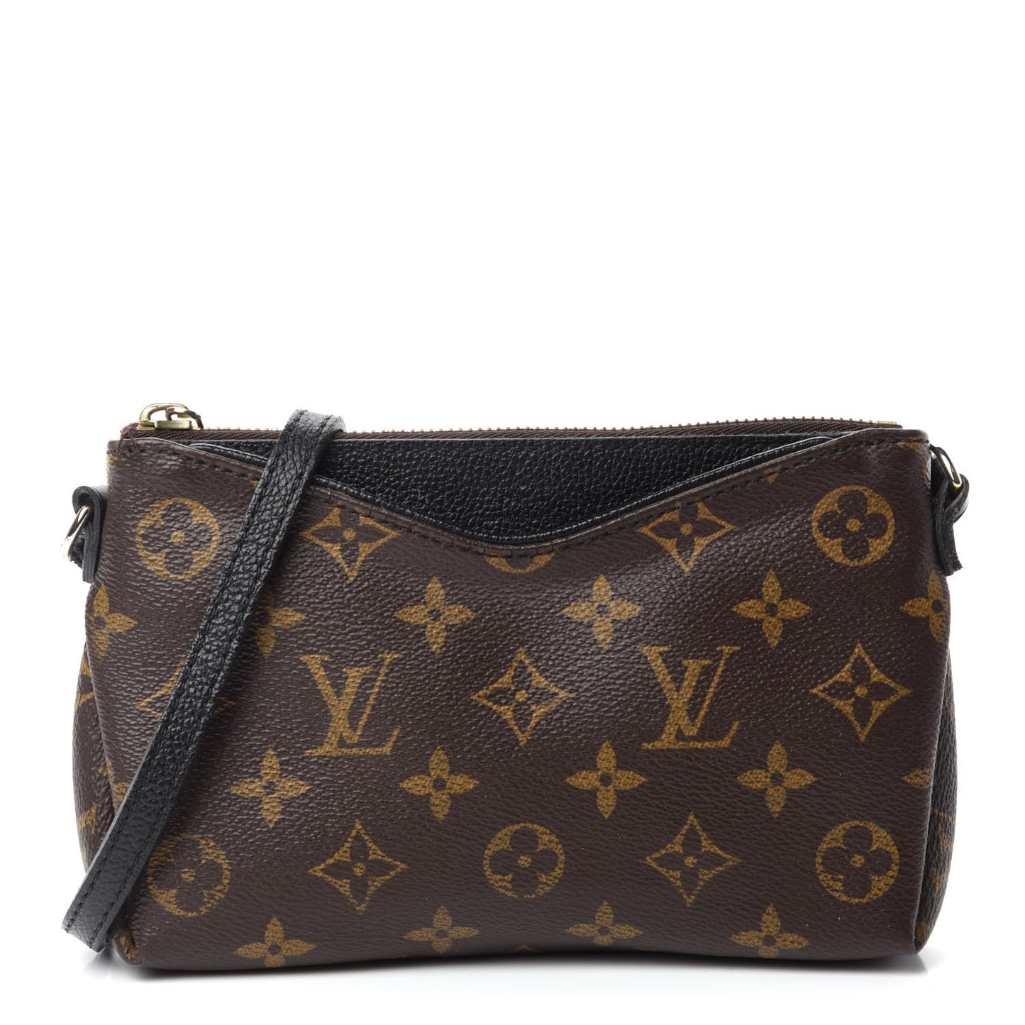 Monogram Pallas Crossbody Black