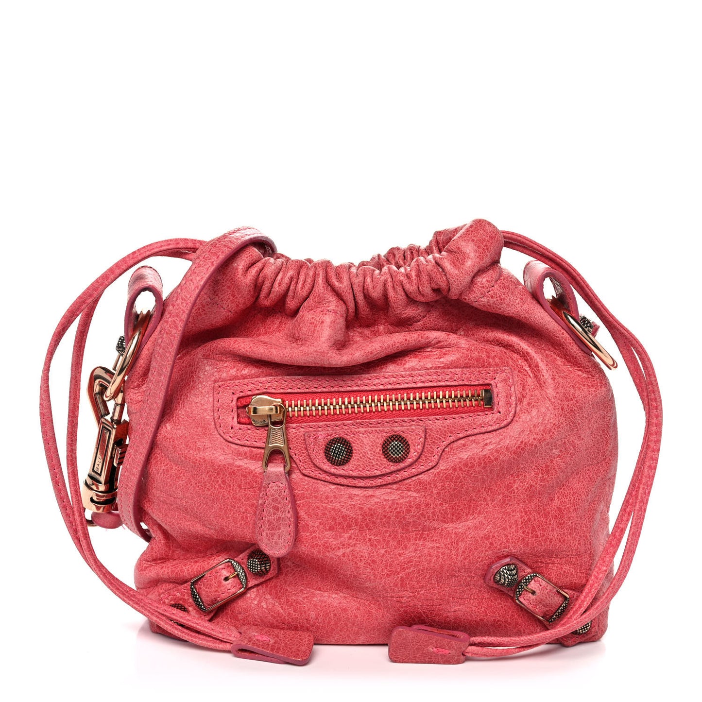 Agneau Giant 12 Rose Gold Hardware Mini Move On Grenadine