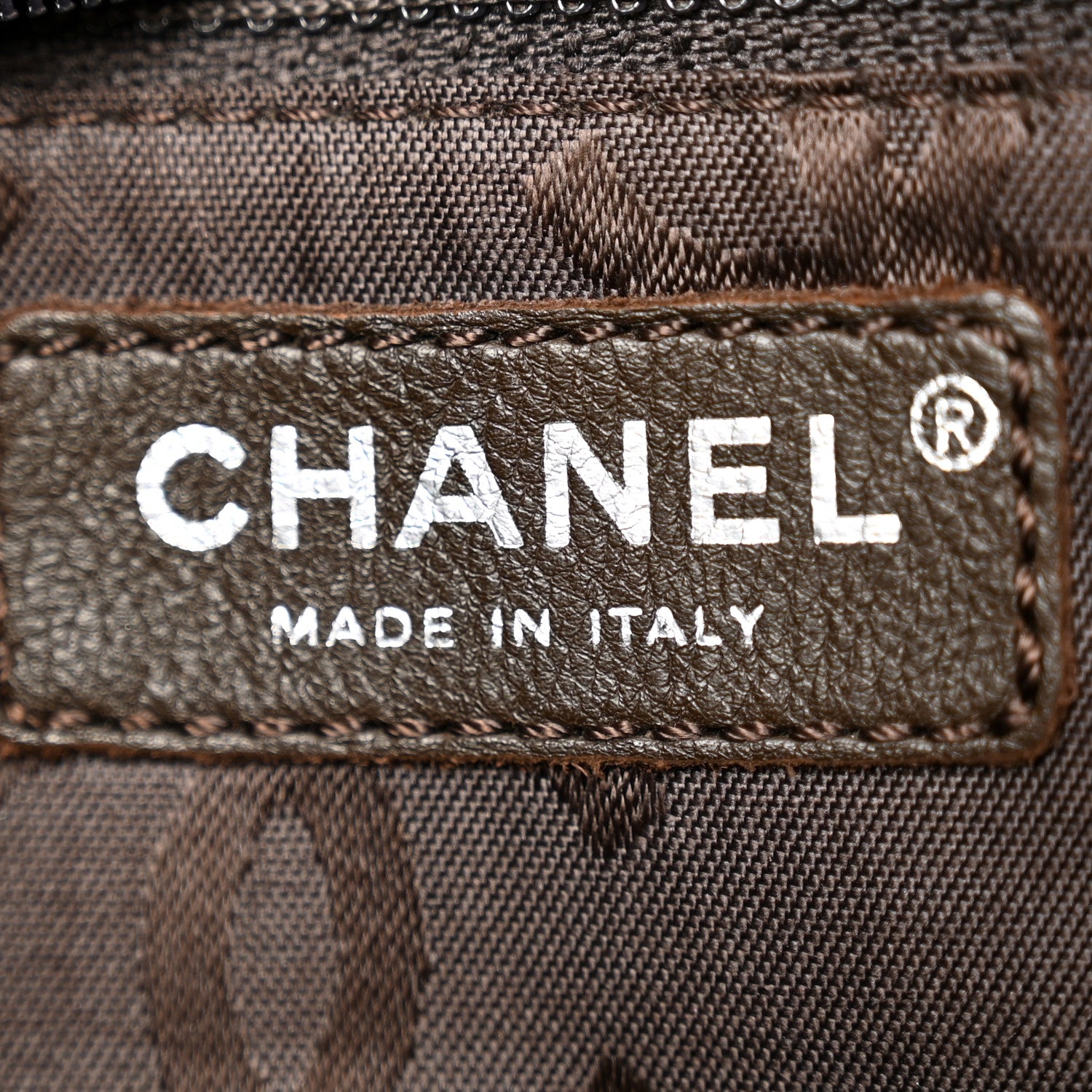 Chanel Lambskin Studded Medium Flap Brown 6 of 10