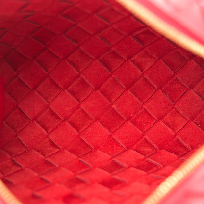 Bottega Veneta Nappa Intrecciato Mini Loop Camera Bag Apple Candy 5 of 9