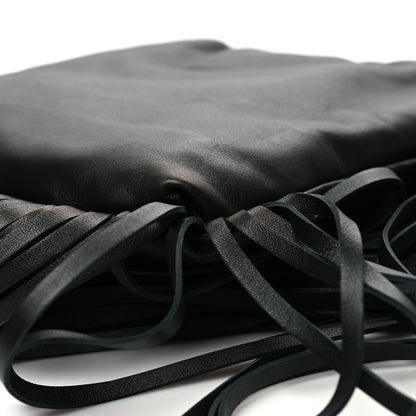 Bottega Veneta Nappa The Fringe Pouch Shoulder Bag Black 9 of 9