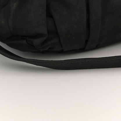 Prada Tessuto Nylon Nappa Braided Gaufre Shopping Satchel Black 16 of 18