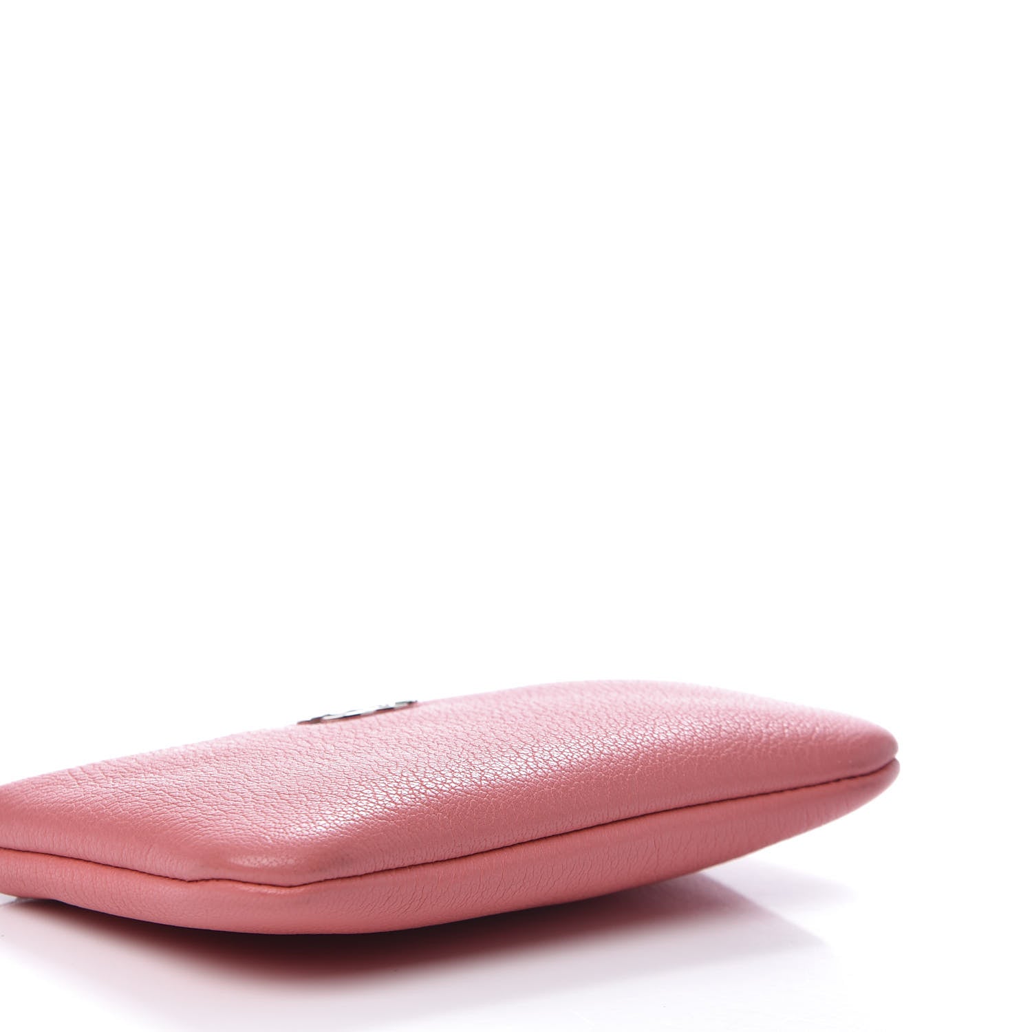 Chanel Goatskin Small CC Clover Cosmetic Case Pink 5 of 10
