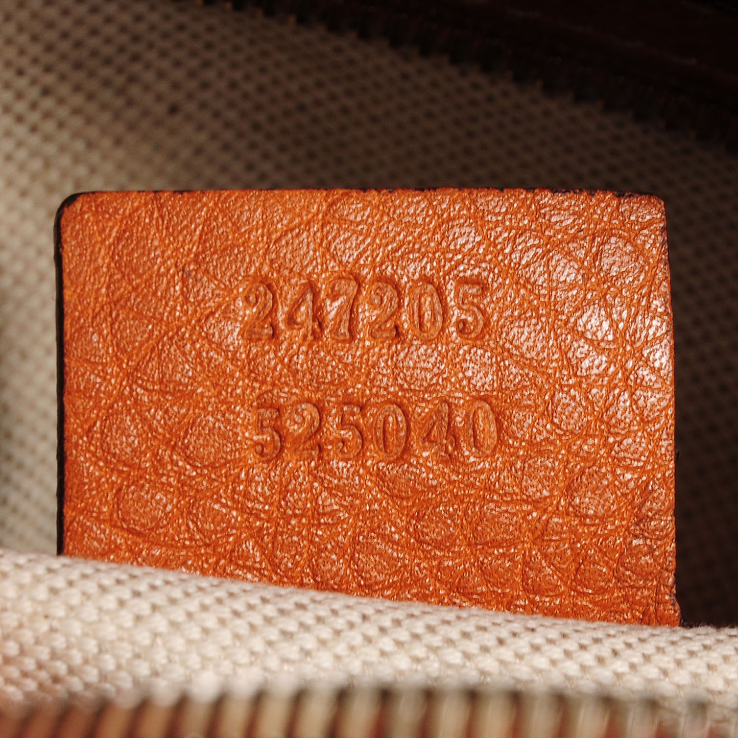 Calfskin Vintage Web Medium Boston Tobacco