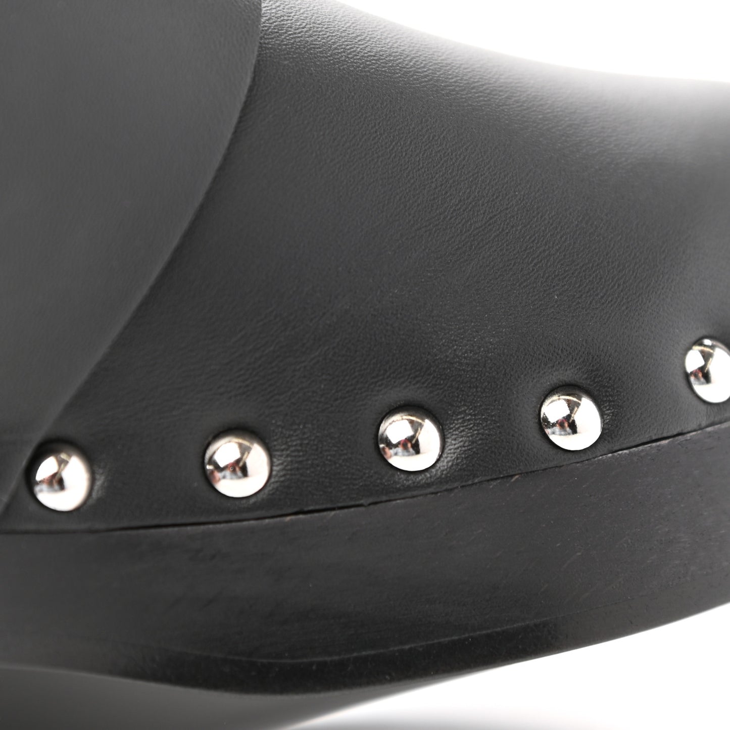 Calfskin Calya Mules 35 Black