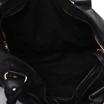 Balenciaga Agneau Giant 21 Rose Gold Hardware City Black 6 of 19