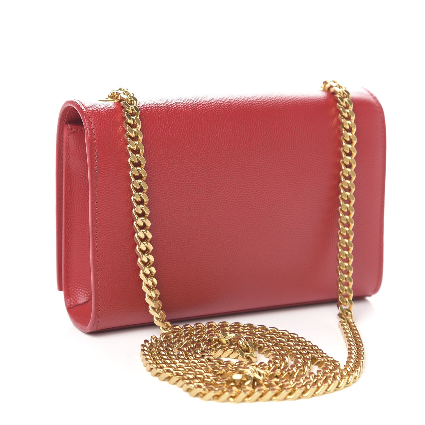 Grain De Poudre Small Monogram Kate Satchel Red