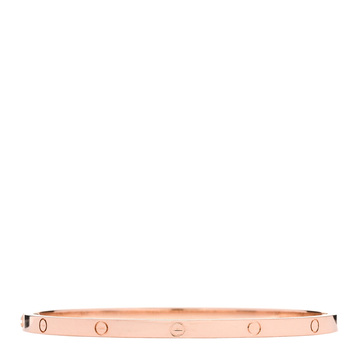 Cartier 18K Pink Gold Small LOVE Bracelet 18 1 of 6