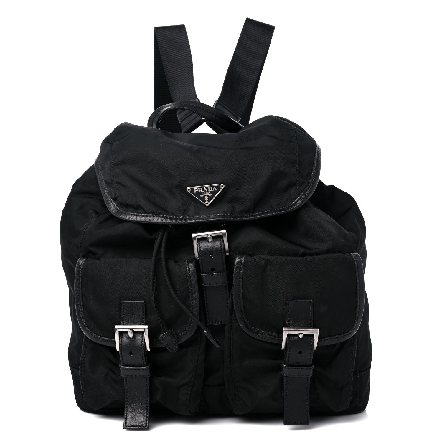 Prada Tessuto Nylon Vela Backpack Black 1 of 16