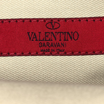 Valentino Garavani Calfskin Medium Rockstud All Over Backpack Green 9 of 20