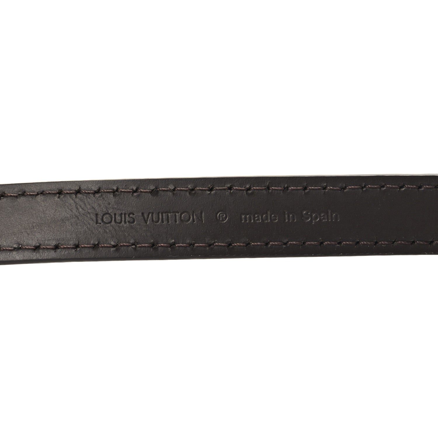 Louis Vuitton Calfskin 16mm Adjustable Shoulder Strap Ebene 5 of 6