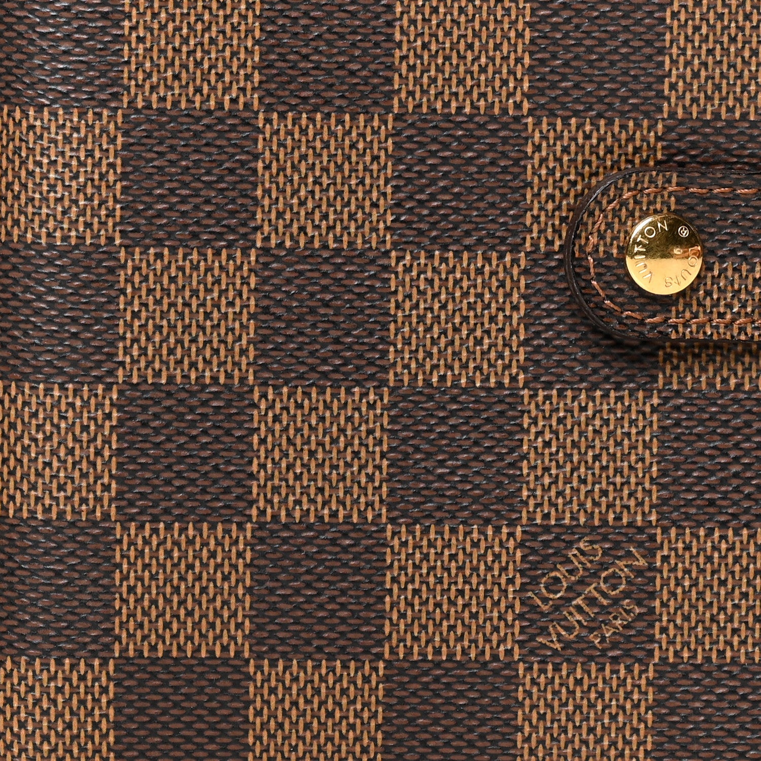 Louis Vuitton Damier Ebene Small Ring Agenda Cover 7 of 8