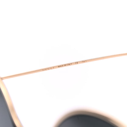 Gucci Round Pearl Tip Sunglasses GG0253S Gold 5 of 6