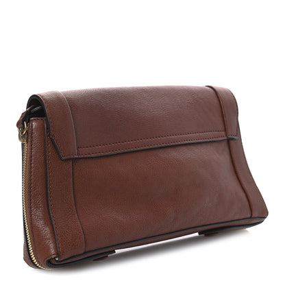 Chloe Calfskin Darla Satchel Tan 3 of 12