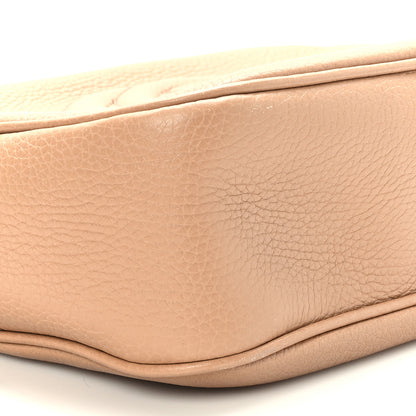 Gucci Pebbled Calfskin Small Soho Disco Bag Camelia 9 of 10