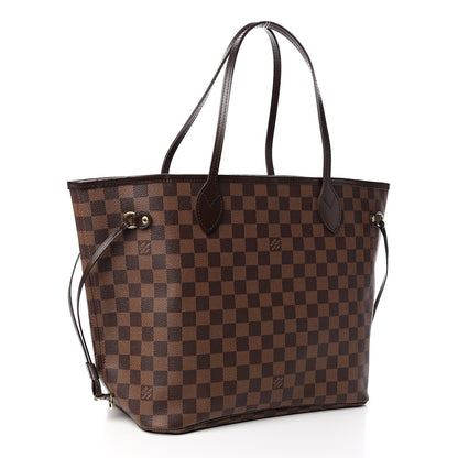 Louis Vuitton Damier Ebene Neverfull MM 2 of 9
