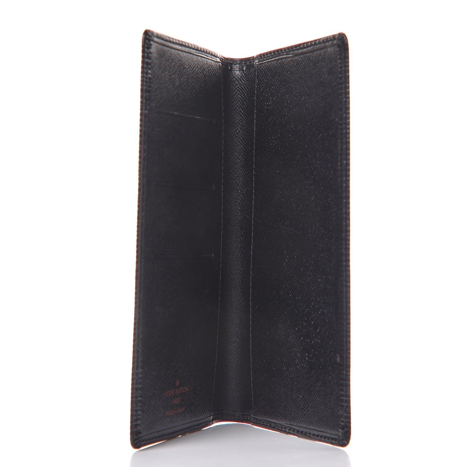 Louis Vuitton Epi Checkbook Cover Black 5 of 7