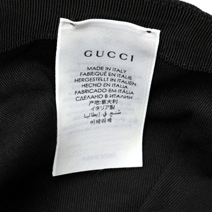 Gucci Cotton Loved Gucci Baseball Hat S Black 9 of 12