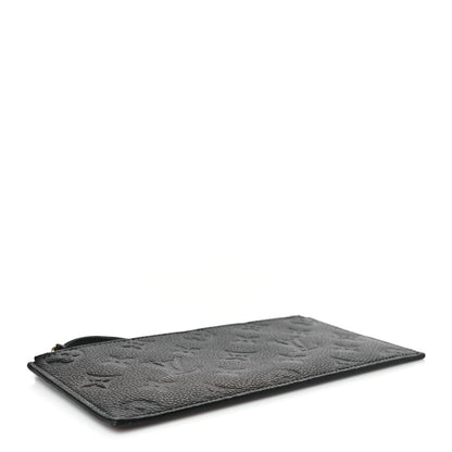 Louis Vuitton Empreinte Felicie Chain Wallet Zippered Insert Black 4 of 8
