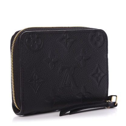 Louis Vuitton Empreinte Zippy Coin Purse Black 3 of 9