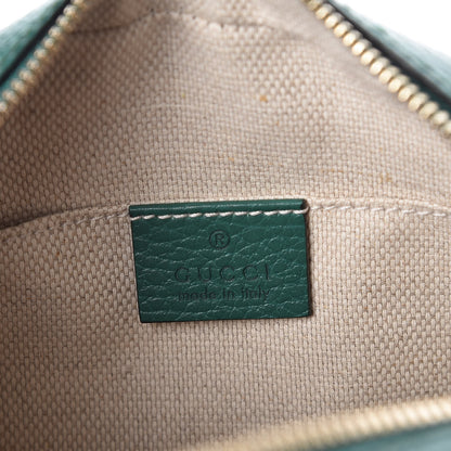 Gucci Pebbled Calfskin Small Soho Disco Bag Emerald Green 8 of 9
