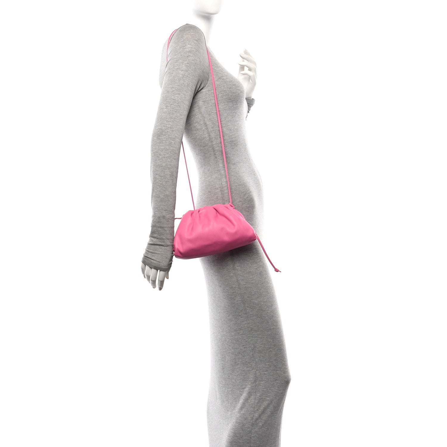 Bottega Veneta Butter Calfskin The Mini Pouch Pink 2 of 10