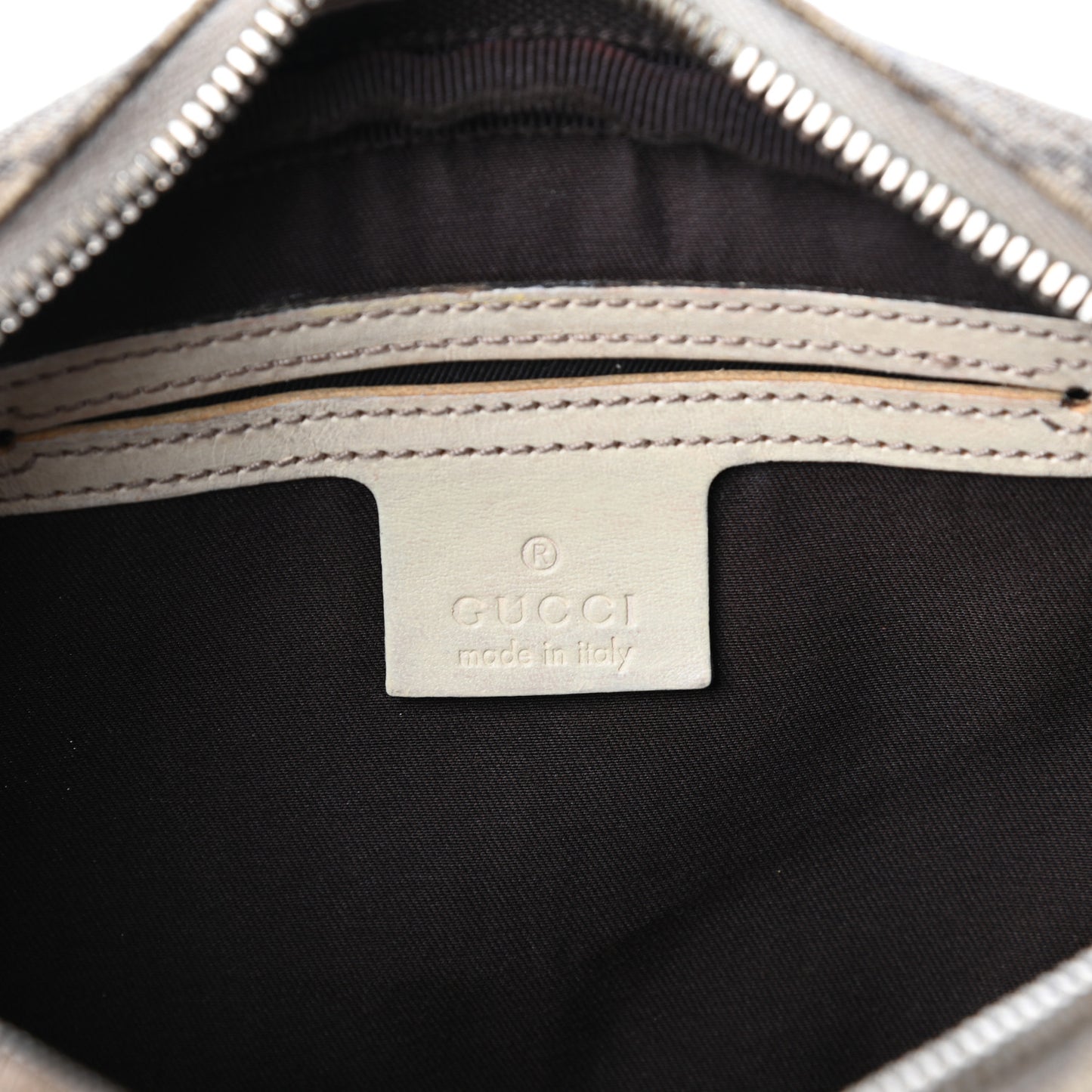 GG Plus Monogram Small Shoulder Bag Off White