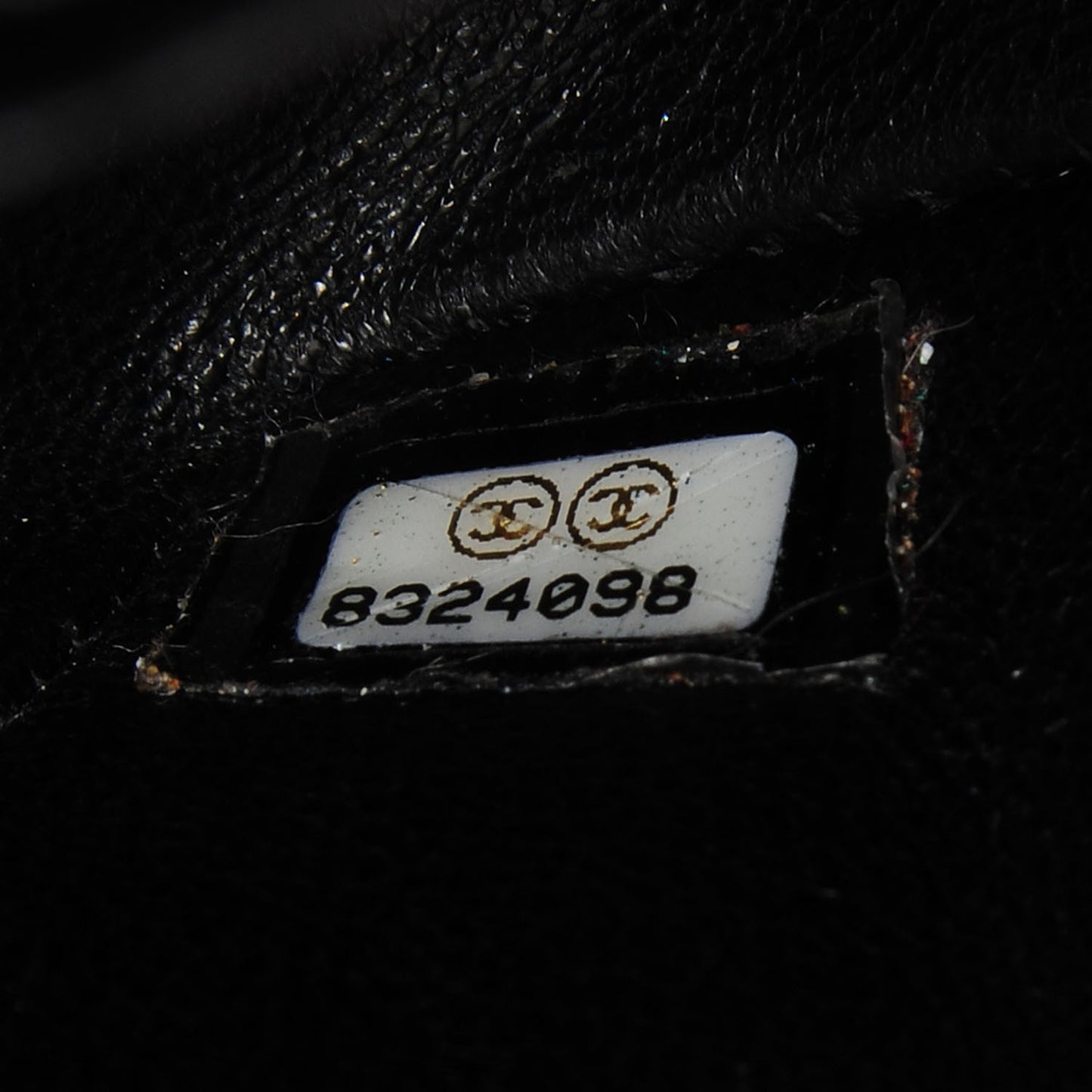 Caviar Quilted Small Double Flap Black
