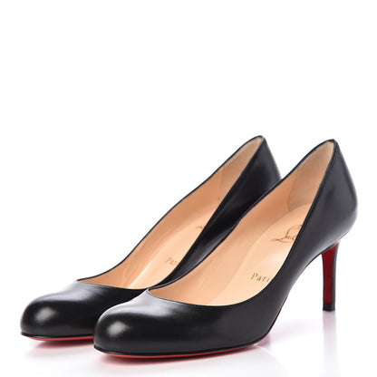 Christian Louboutin Kid Simple 70 Pumps 38.5 Black 3 of 8