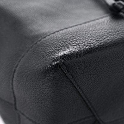 Louis Vuitton Calfskin Lockme Backpack Black 7 of 13