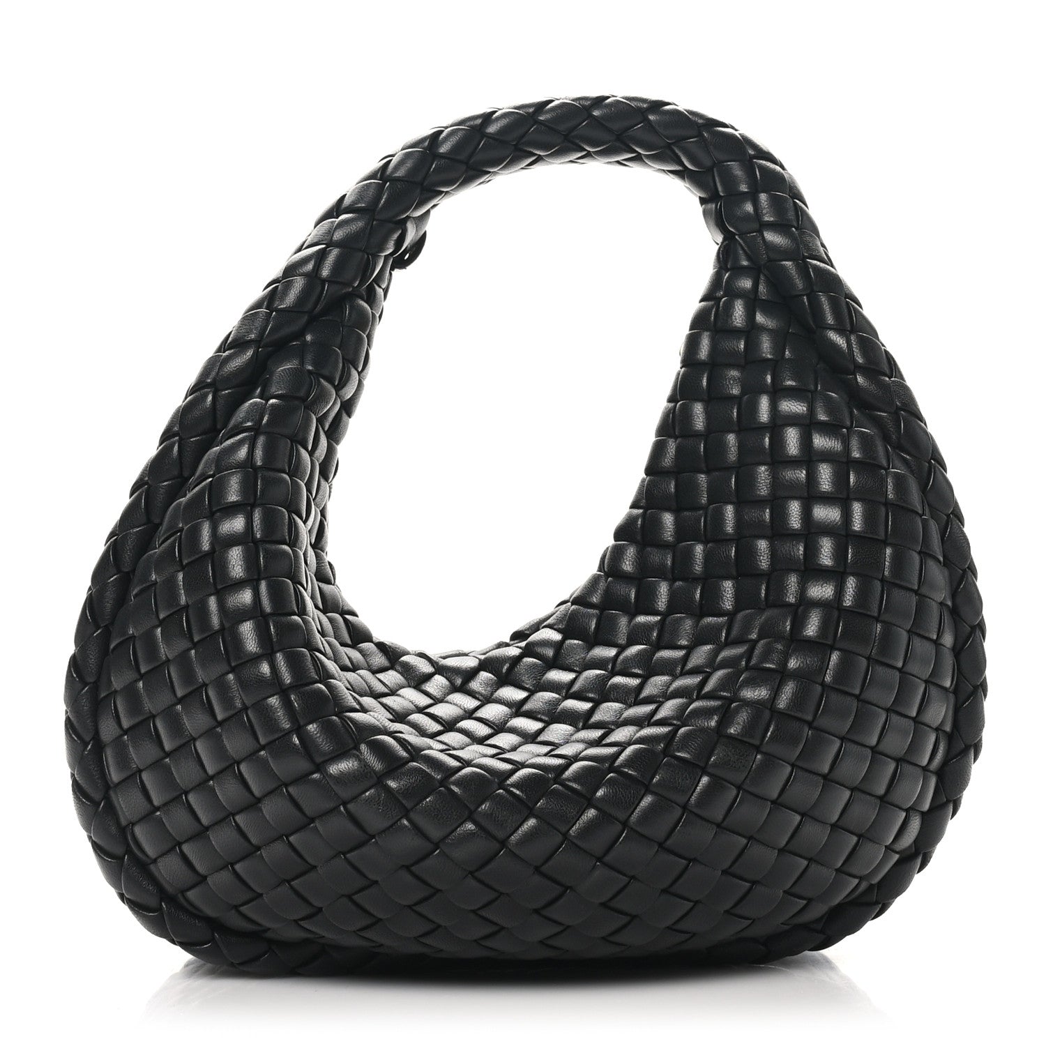 Bottega Veneta Lambskin Padded Intrecciato Mini Jodie Black 1 of 9