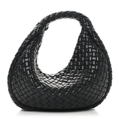 Bottega Veneta Lambskin Padded Intrecciato Mini Jodie Black 1 of 9