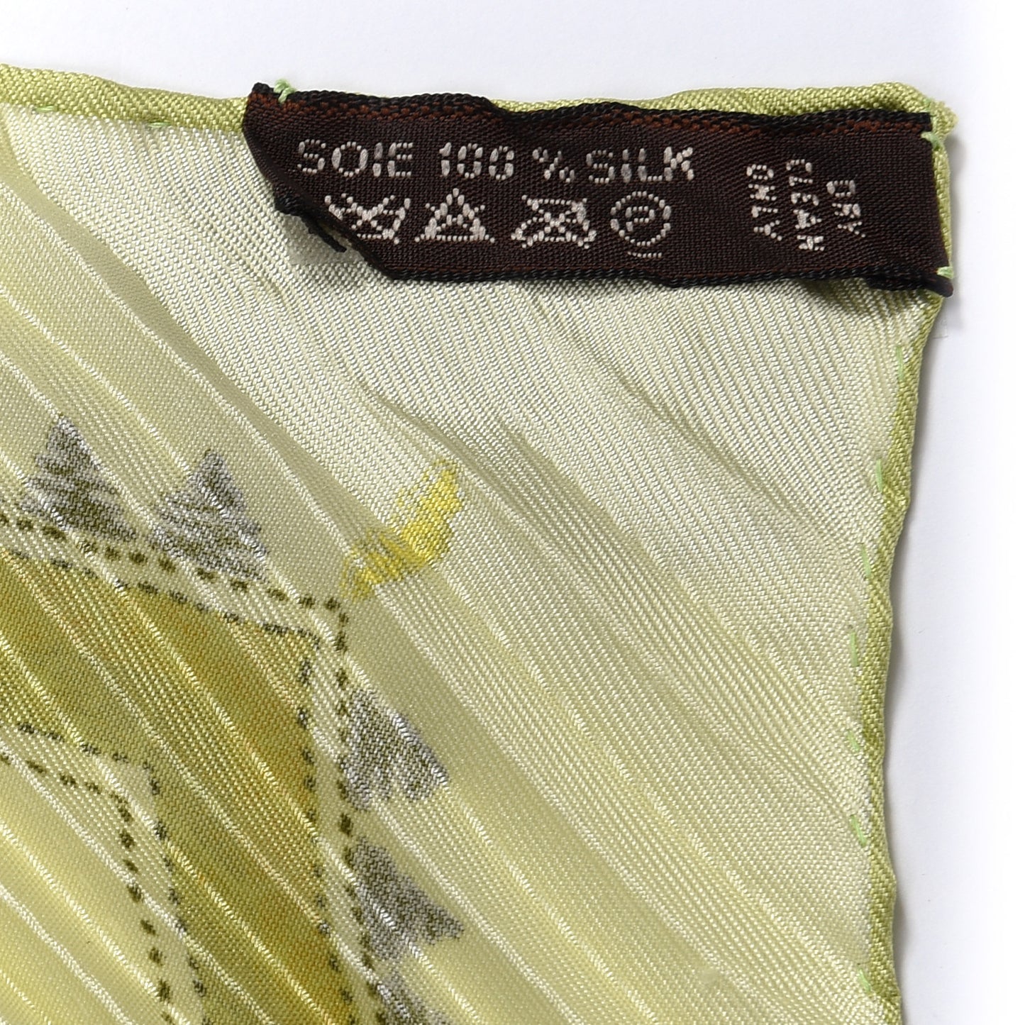 Silk Carre Kantha Scarf 90
