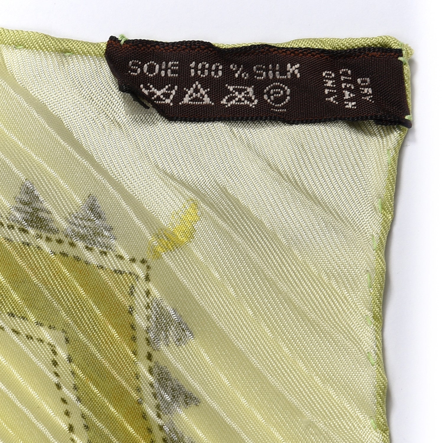 Hermes Silk Carre Kantha Scarf 90 4 of 5