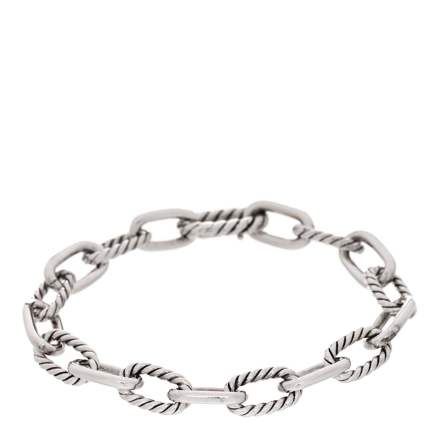 David Yurman Sterling Silver 8.5 Madison Chain Bracelet 1 of 3