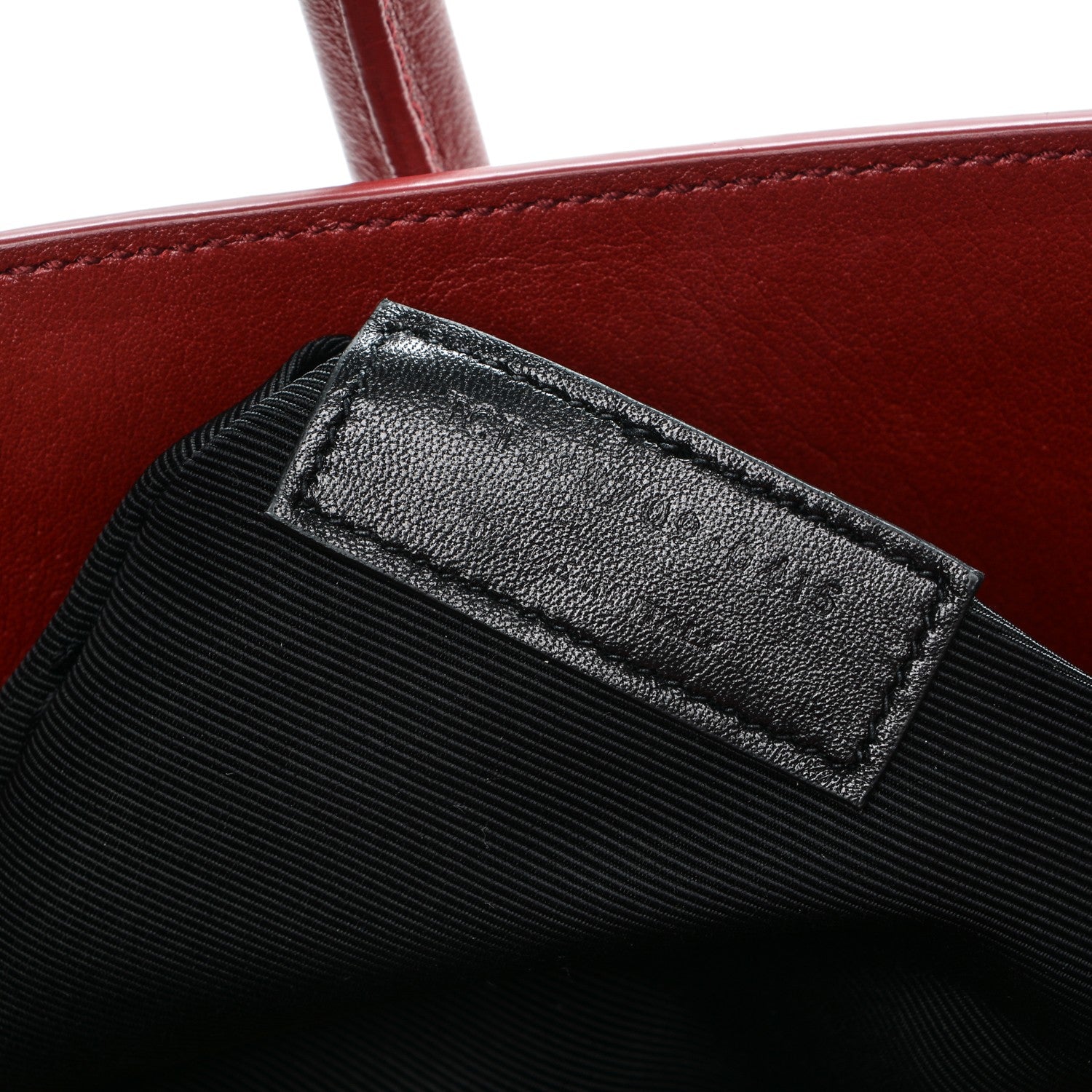 Saint Laurent Calfskin Small Sac De Jour Oxblood 7 of 7