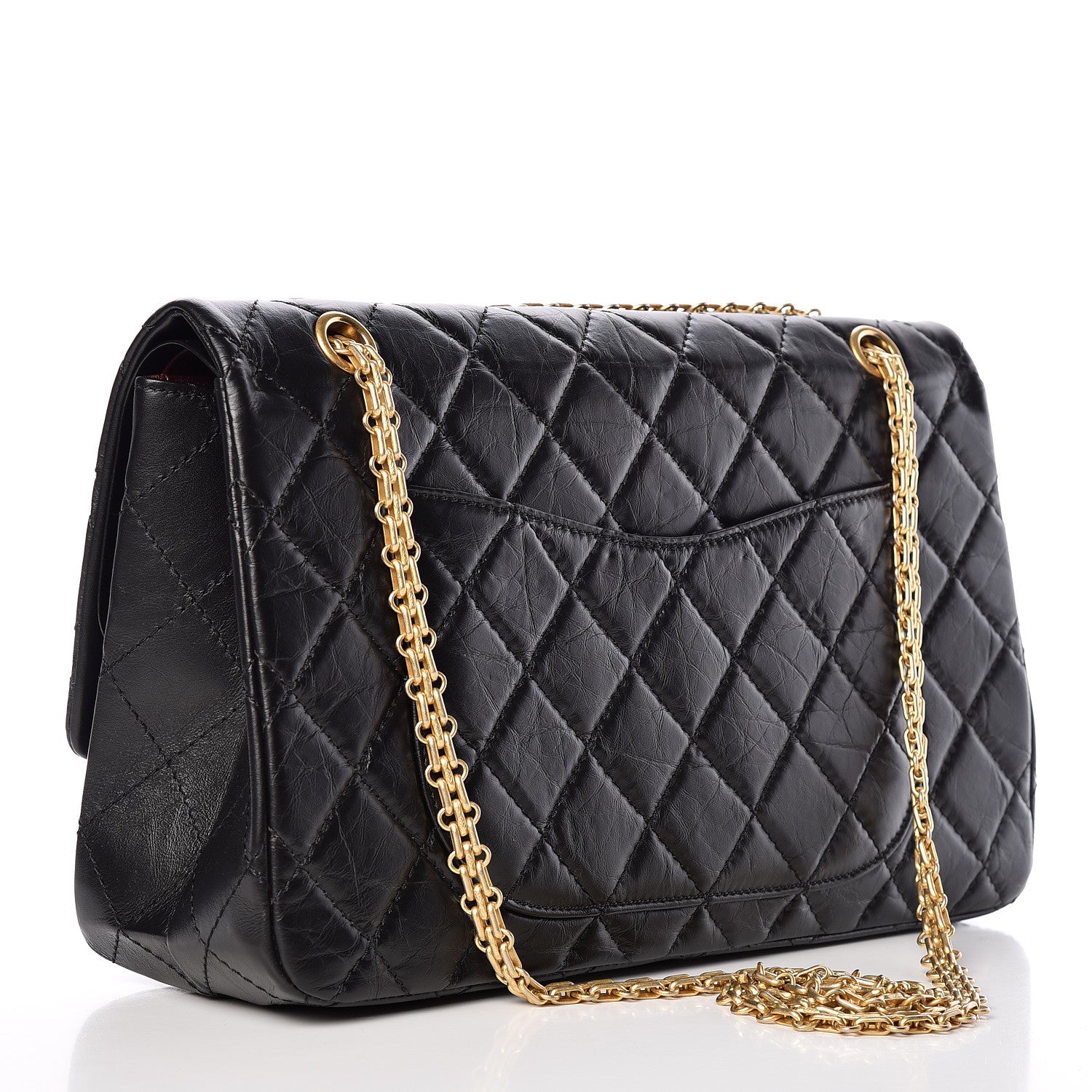 Chanel Aged Calfskin Quilted 2.55 Reissue 227 Flap Black 3 of 10
