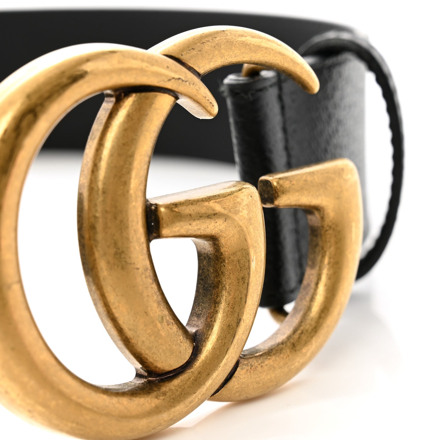 Calfskin Double G 40mm Belt 90 36  Black