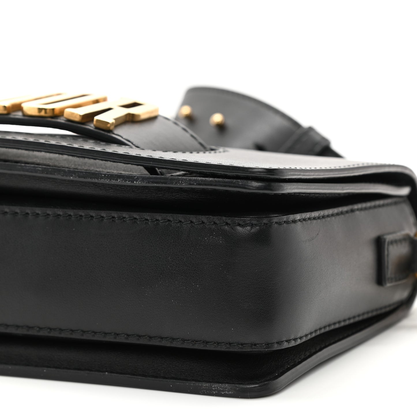 Smooth Calfskin Dio(r)evolution Flap Bag Black