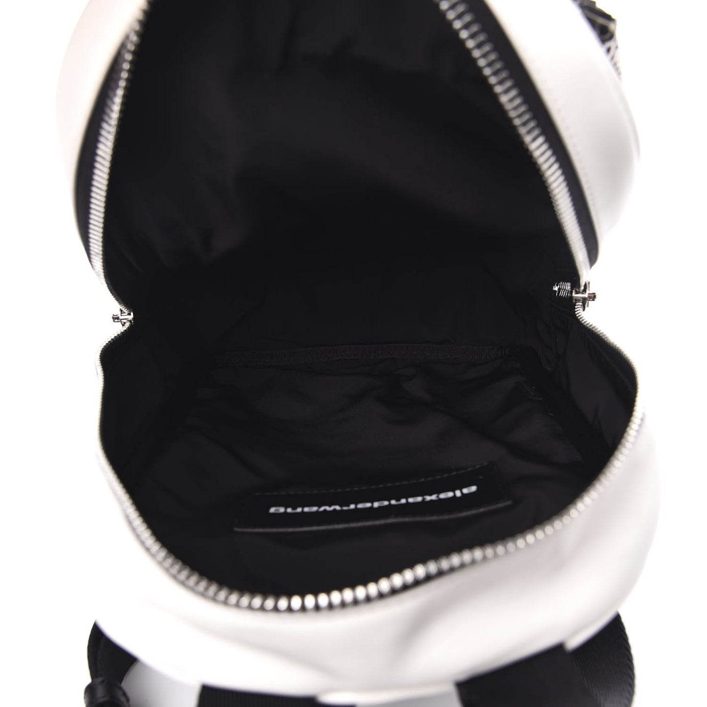 Lambskin Medium Attica Backpack White